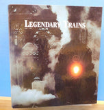 Legendary Trains 3 ring binder of cards with photo / information about the card