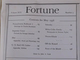 Fortune Magazine 1936 May Vol 13 No 5 Oversize Issue PRR part 1