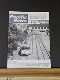 Pacific News #153 1974 July Pacific Rail News PCC fades away City of Los Angeles