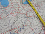 Map Norfolk Southern system map 1999 NS