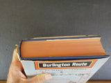 Burlington Route A History of the Burlington Lines By Richard Overton  w/DustJac