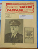 Circus Fanfare Vol 20 Vol 24 and Vol 29 1990 1994 1999 6 Issues Sarasota Sailor