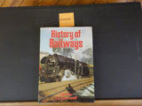 History Of Railways By E L Cornwell    Heavy  Oversize  w/dust jacket