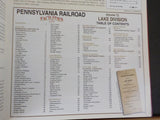 Pennsylvania Railroad Facilities In Color Vol 12 Lake Division Dust Jacket