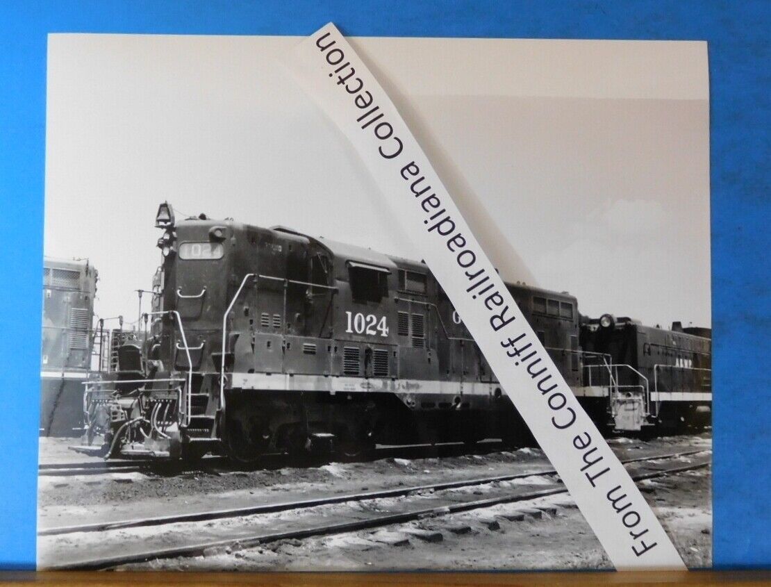 Georgia 1024 Photo Georgia Locomotive #1024 8X10 B&W – RailroadTreasures