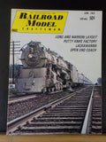 Railroad Model Craftsman Magazine 1969 June RMC INDEX Putty knife factory Lack o