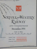 Norfolk and Western Railway Annual Report 36th Year ended December 31 1931  MAP