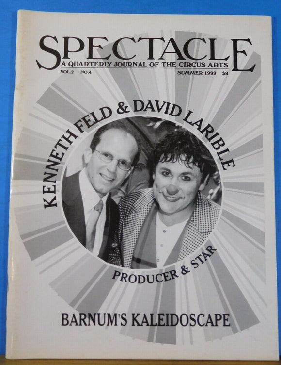 Spectacle 1999 Summer Quarterly Journal of the Circus Arts