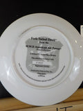 Plate WWII American Air Power collection Fork Tailed Devil Plate #C935 COA P1755