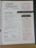 Model Railroader Magazine 1953 December Build rail tie car HO aboard aircraft ca