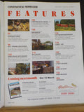 Continental Modeller 2001 March Vol 23 #3 New Zealand bush tram Kerosine Creek