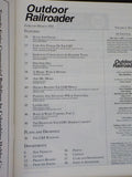 Outdoor Railroader Magazine 1992 February March V2 #1 Narrow Gauge Industrial