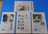 Ads Union Pacific Railroad Lot #17 Advertisements from various magazines (10)