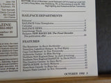 Rail Pace News Magazine 1992 October The Keystoner Vermilion Cape Cod RR