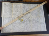 Norfolk and Western Railway Annual Report 14th Ending June 30 1910  FOLD OUT Map