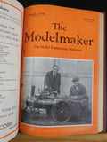 Modelmaker Magazine Bound Volume 13  October 1935-September 1936  10 issues comp