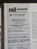 Rail Magazine #41 1980 September France Belgipue SNCF Fiche loco