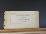 Condensed Profile of the D&RGW System 1956 January 1