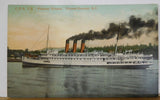 Postcard C.P.R. S.S. Princess Victoria Victoria Harbour, B.C.