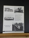Mainline Modeler 1983 April Vancouver facility Erie Lackawanna PA Painting guide