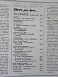 Railway Modeller 1964 November V15 #169 Longacre Curves without tears