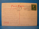 Postcard New York Central Railroad Station Utica NY Postmarked 1909 Utica NY NYC