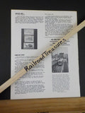 Rollsign Magazine of New England Transit News 1972 Aug Sept Diamond Jubilee Of A