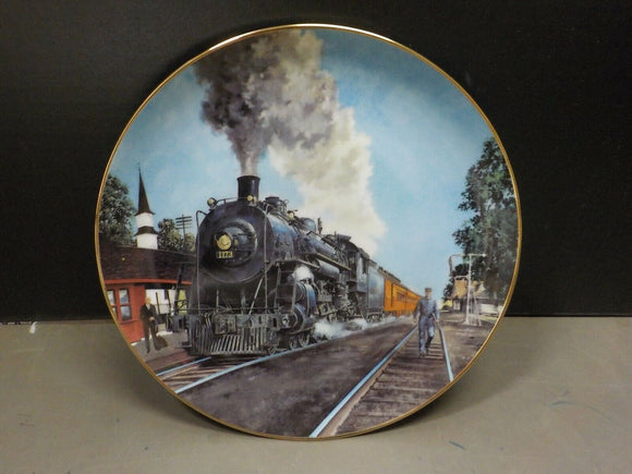 Plate Great American Train Series Panama Limited by Jim Deneen #E2147