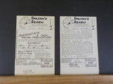 Railfan’s Review  V 1 #0,#1 1948 Lot of 2 Railroads & Railfans in New York Metro