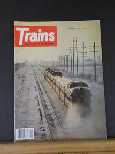 Trains Magazine 1977 December When The Rotaries Roll No, Virginia, No Xmas Rpo