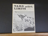 Yard Limits 1976 Vol 2 #1  A Publication of the Trains Master Inc.
