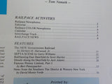 Rail Pace News Magazine 1986 May Railpace Railfanning B&M East Deerfield Stewart