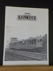 Rollsign Magazine of New England Transit News 1967 October Watertown South Shore