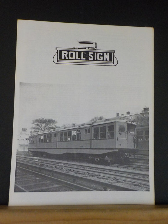 Rollsign Magazine of New England Transit News 1967 October Watertown South Shore