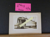 Photo Pacific Electric #968 trolley 2 5/8 X 4.5 photo 4X6 Cards Black & w hite
