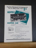 Model Craftsman RMC 1948 August SP 0-6-0 switcher Streamlined diner & Coaches