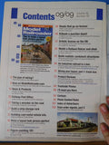 Model Railroader Magazine 2009 September Kitbash a junction depot Build a flatca