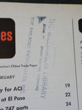 Railway Locomotives and Cars 1968 February  Railway ACL SP DIesel shop