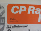CP Rail News 1974 June 5  Employee Newspaper One spot repair facilities keep fre