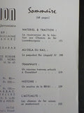 Rail et Traction #49 1957 Juillet-Aout  Railway Documentation Review