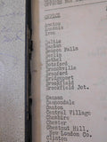 Baltimore Maryland Routing Schedule 1926 Screw Bound