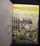 Railway Progress Bound Volume 1953 July - December 6 issues