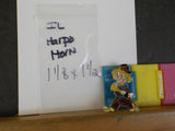 Jaycees Illinois Harpo Wearing White Shoes Hold A Horn  1982 Three Stooges   PIN