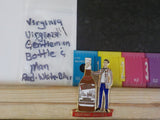 Jaycees Virginia Virginia Gentleman Bottle & Man Red White Blue Bourbon PIN