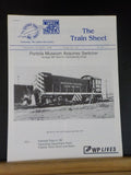 Feather River Rail Society The Train Sheet 1988 Lot of 6 #29-34  Western Pacific