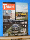 Trains Magazine 1977 October Paradise via Mack Cabooses were no problem