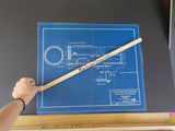 Blueprint PRR Diesel-Electric Locomotives Fuel Oil Filler Screen 444018A