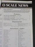 O Scale News #119 1993 December 48/ Ft Journal for 1/4" scale modelers