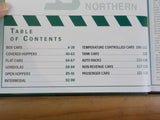 Burlington Northern Color Guide to Freight and Passenger Equipment Morning Sun B