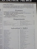 O Scale News #130 1995 October 48ft Journal for 1/4" scale modeling Benchwork